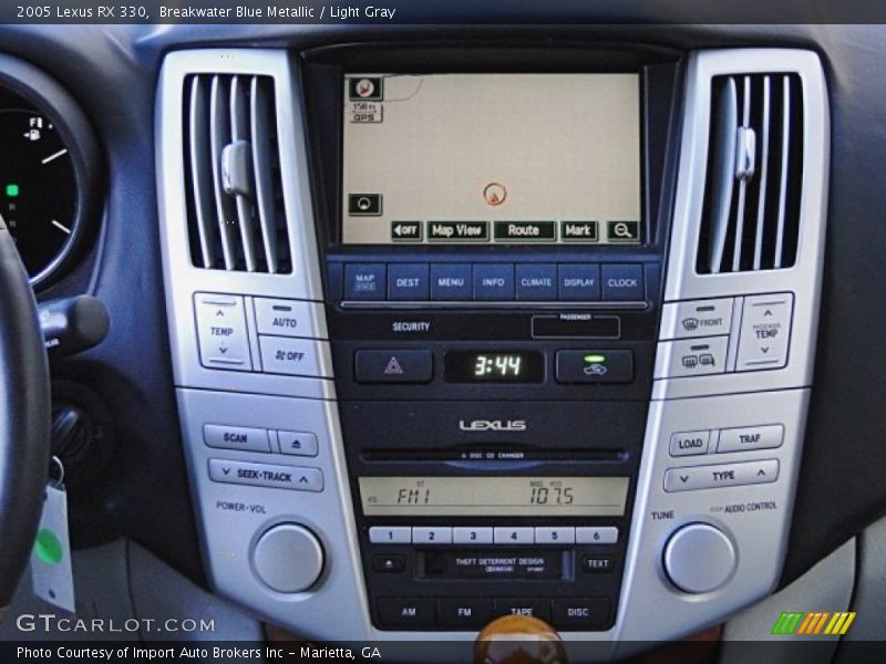 Breakwater Blue Metallic / Light Gray 2005 Lexus RX 330