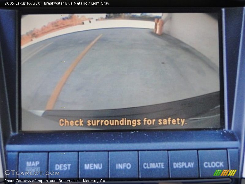 Breakwater Blue Metallic / Light Gray 2005 Lexus RX 330