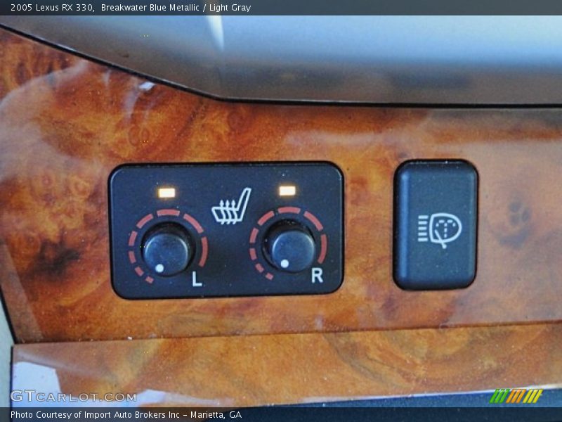 Breakwater Blue Metallic / Light Gray 2005 Lexus RX 330
