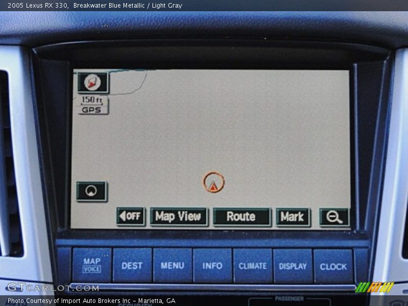 Breakwater Blue Metallic / Light Gray 2005 Lexus RX 330