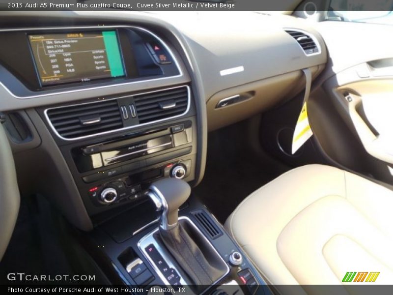 Cuvee Silver Metallic / Velvet Beige 2015 Audi A5 Premium Plus quattro Coupe