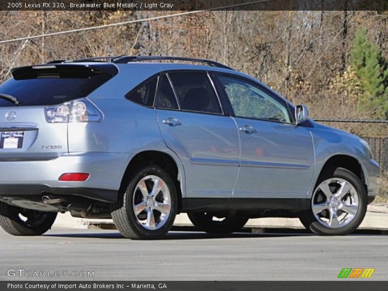 Breakwater Blue Metallic / Light Gray 2005 Lexus RX 330