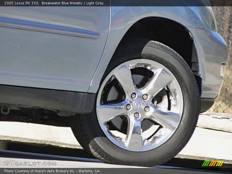 Breakwater Blue Metallic / Light Gray 2005 Lexus RX 330