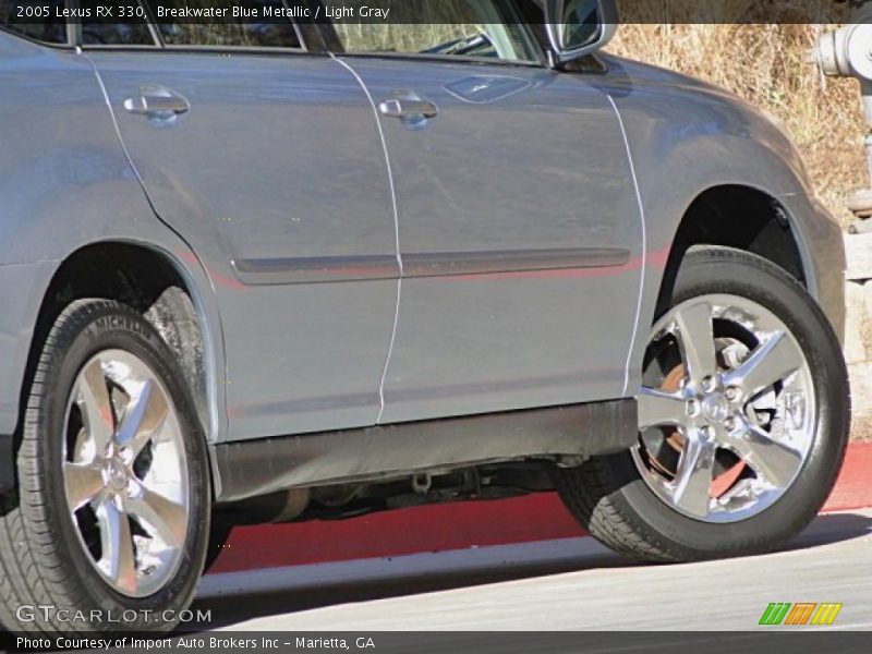Breakwater Blue Metallic / Light Gray 2005 Lexus RX 330