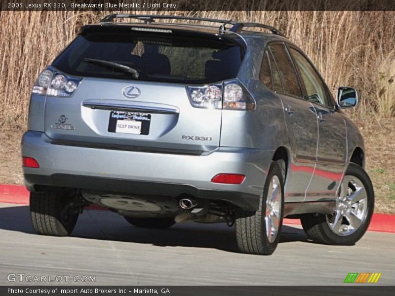Breakwater Blue Metallic / Light Gray 2005 Lexus RX 330