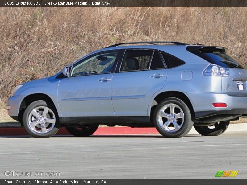 Breakwater Blue Metallic / Light Gray 2005 Lexus RX 330