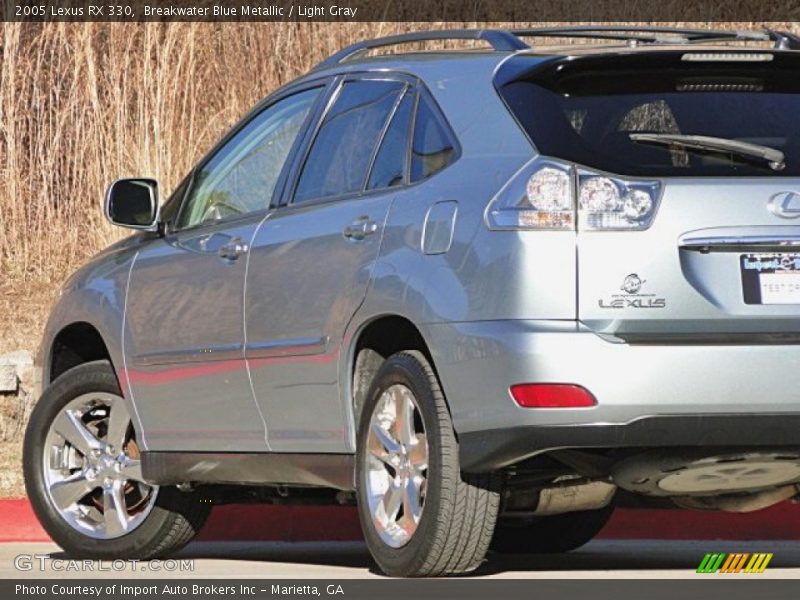 Breakwater Blue Metallic / Light Gray 2005 Lexus RX 330