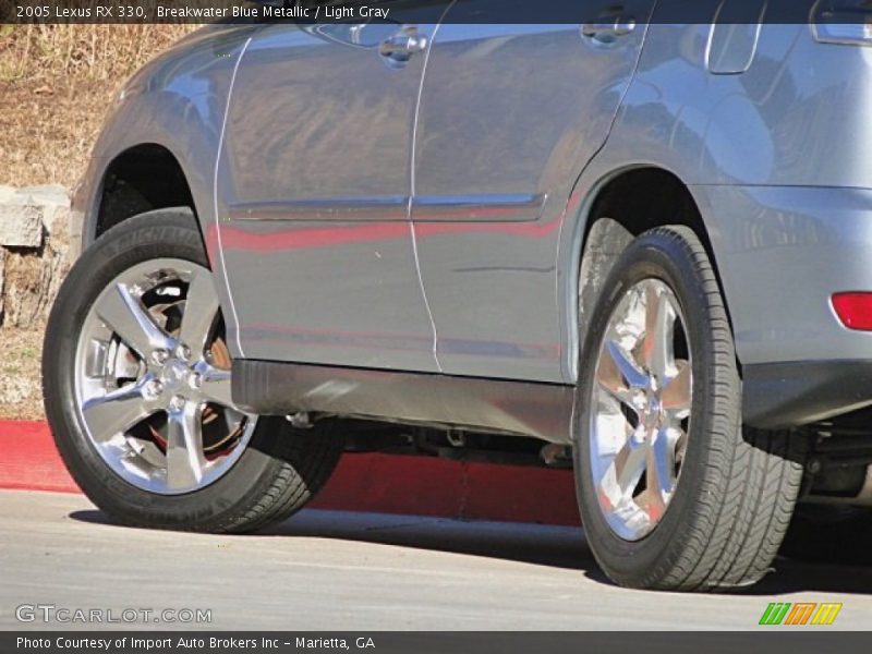 Breakwater Blue Metallic / Light Gray 2005 Lexus RX 330