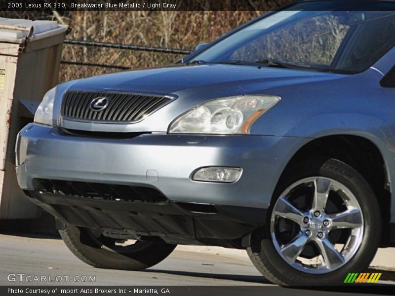 Breakwater Blue Metallic / Light Gray 2005 Lexus RX 330