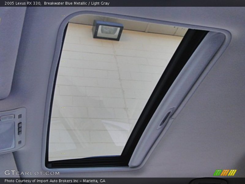 Breakwater Blue Metallic / Light Gray 2005 Lexus RX 330