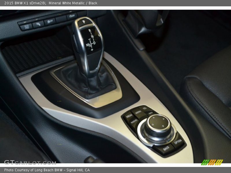 Mineral White Metallic / Black 2015 BMW X1 sDrive28i
