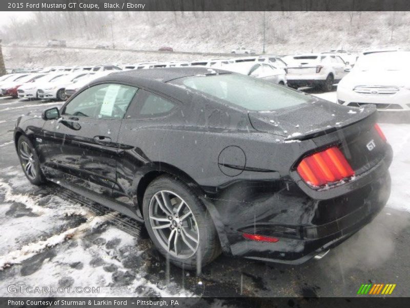 Black / Ebony 2015 Ford Mustang GT Coupe