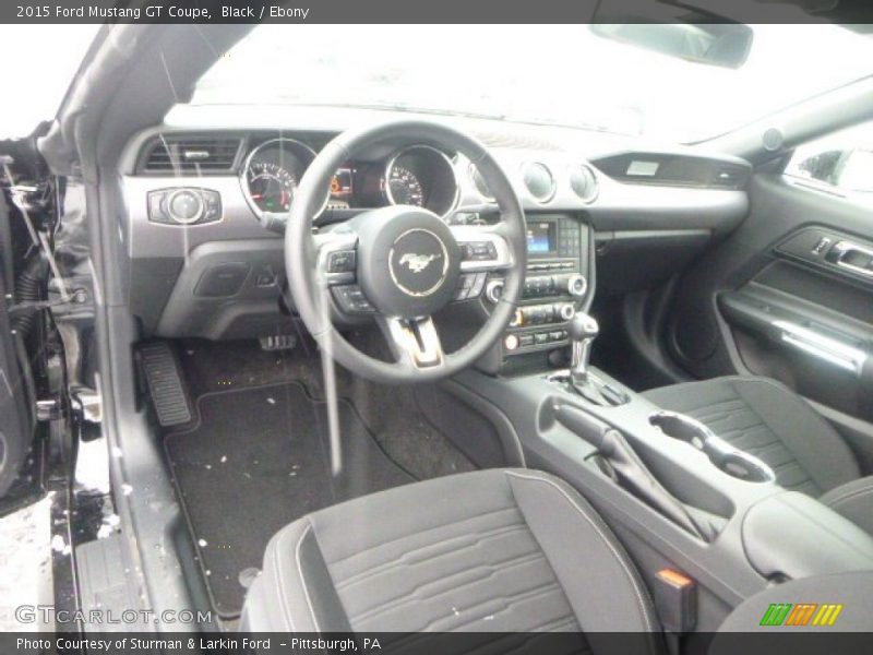 Black / Ebony 2015 Ford Mustang GT Coupe
