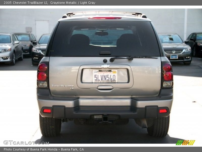 Graystone Metallic / Light Gray 2005 Chevrolet TrailBlazer LS