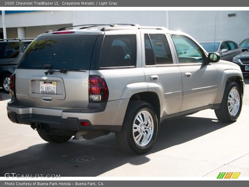Graystone Metallic / Light Gray 2005 Chevrolet TrailBlazer LS