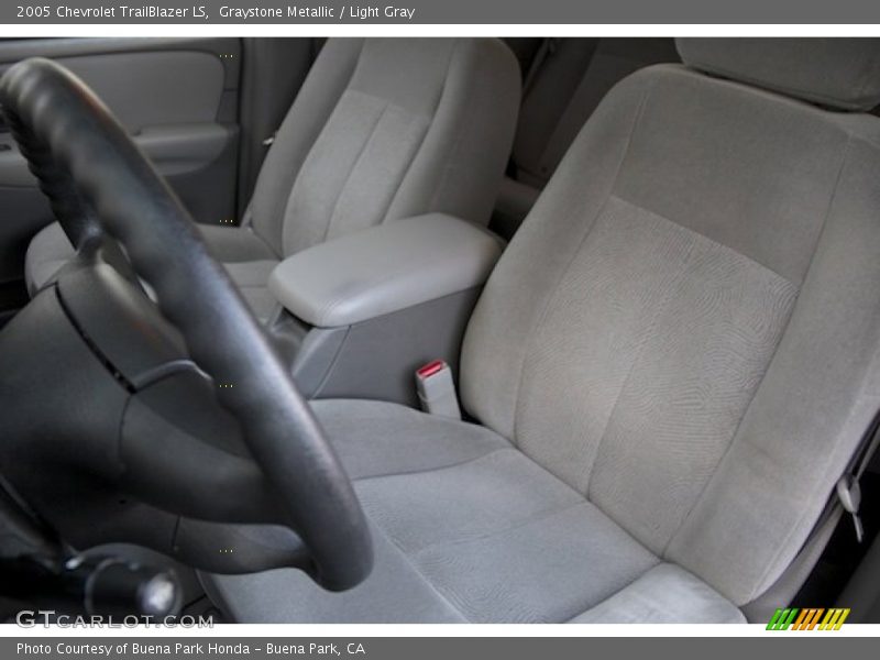 Graystone Metallic / Light Gray 2005 Chevrolet TrailBlazer LS