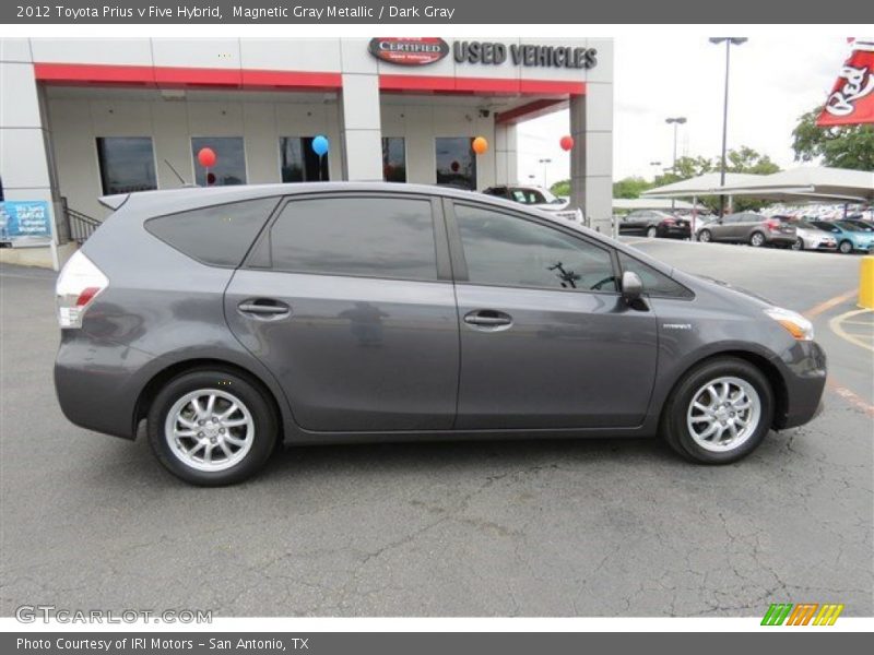 Magnetic Gray Metallic / Dark Gray 2012 Toyota Prius v Five Hybrid