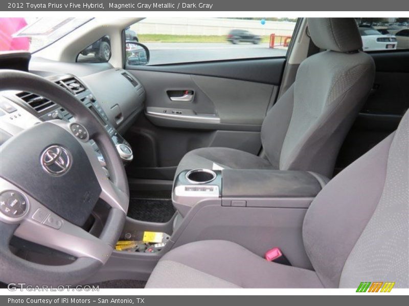 Magnetic Gray Metallic / Dark Gray 2012 Toyota Prius v Five Hybrid