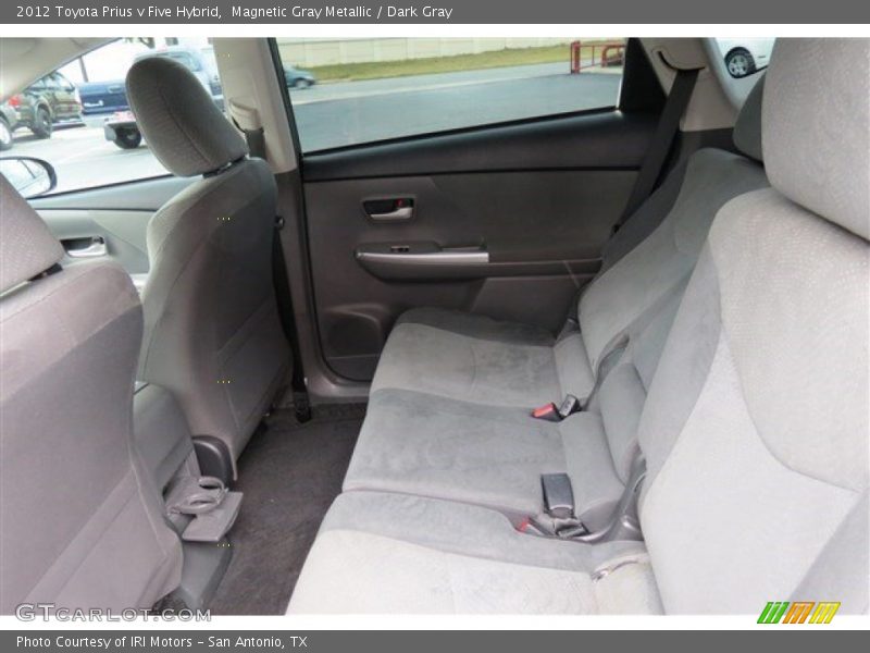 Magnetic Gray Metallic / Dark Gray 2012 Toyota Prius v Five Hybrid
