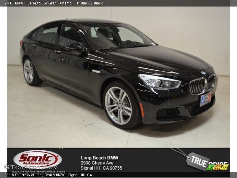 Jet Black / Black 2015 BMW 5 Series 535i Gran Turismo
