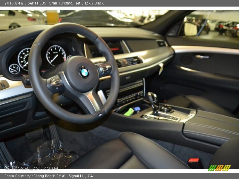 Jet Black / Black 2015 BMW 5 Series 535i Gran Turismo