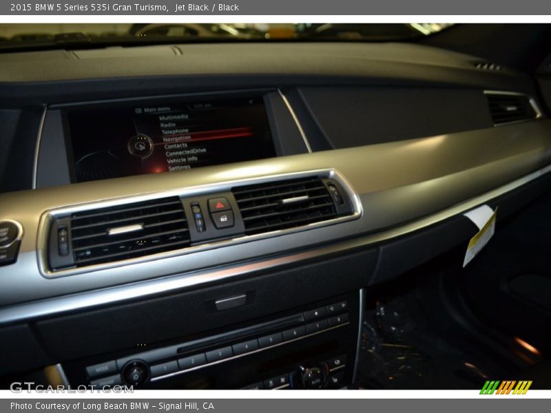 Jet Black / Black 2015 BMW 5 Series 535i Gran Turismo