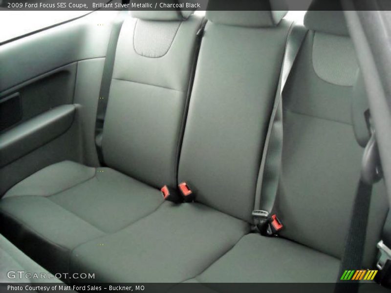 Brilliant Silver Metallic / Charcoal Black 2009 Ford Focus SES Coupe