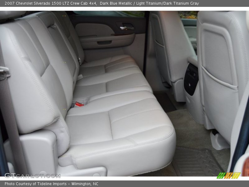 Rear Seat of 2007 Silverado 1500 LTZ Crew Cab 4x4