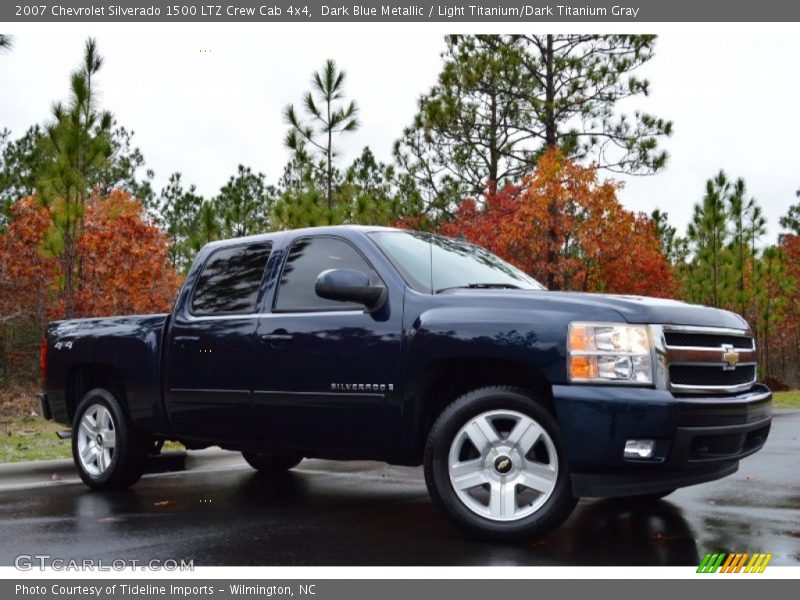  2007 Silverado 1500 LTZ Crew Cab 4x4 Dark Blue Metallic
