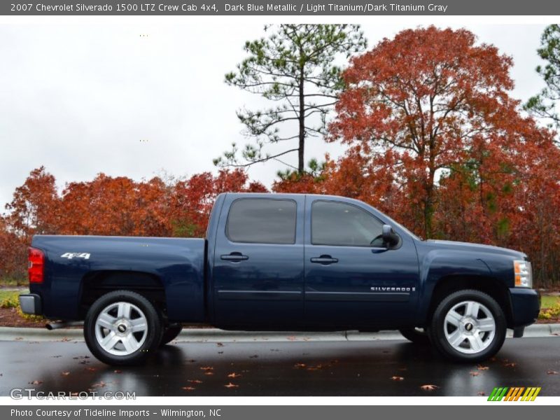  2007 Silverado 1500 LTZ Crew Cab 4x4 Dark Blue Metallic