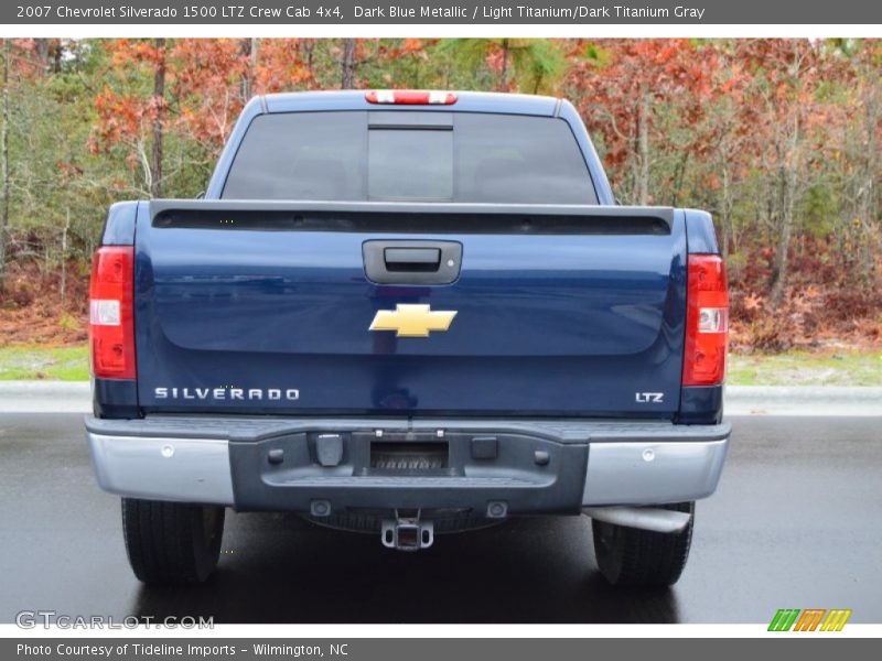  2007 Silverado 1500 LTZ Crew Cab 4x4 Dark Blue Metallic