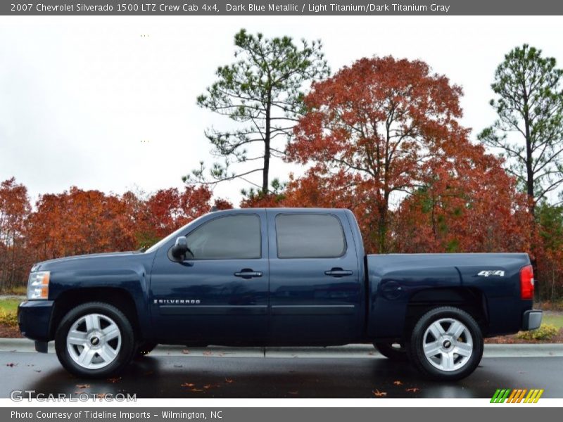  2007 Silverado 1500 LTZ Crew Cab 4x4 Dark Blue Metallic