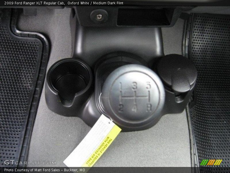 Oxford White / Medium Dark Flint 2009 Ford Ranger XLT Regular Cab