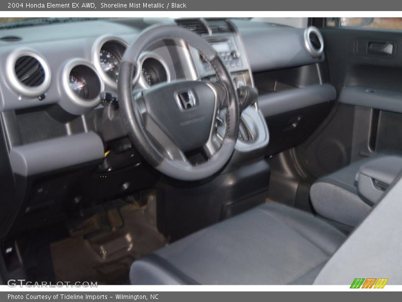 Shoreline Mist Metallic / Black 2004 Honda Element EX AWD