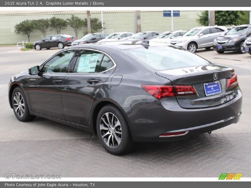 Graphite Luster Metallic / Ebony 2015 Acura TLX 2.4