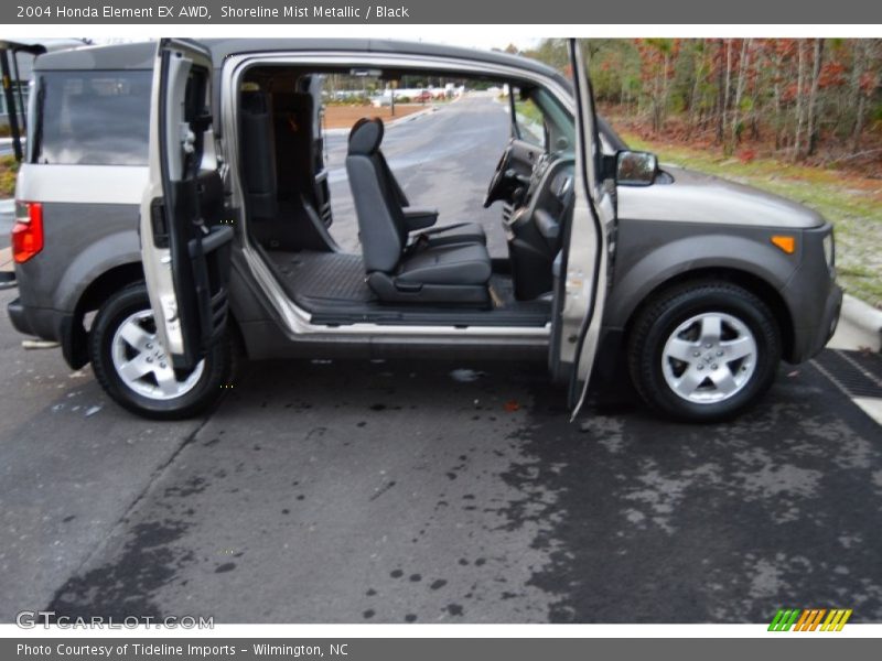  2004 Element EX AWD Black Interior