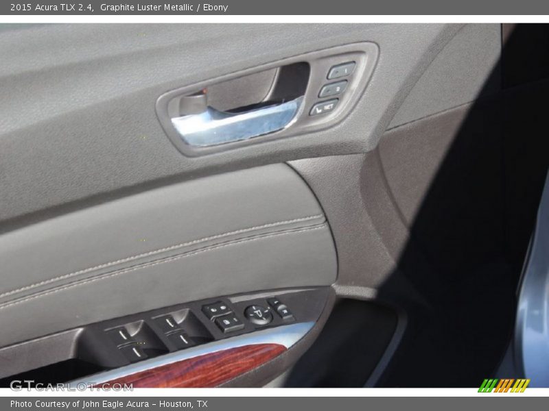 Graphite Luster Metallic / Ebony 2015 Acura TLX 2.4