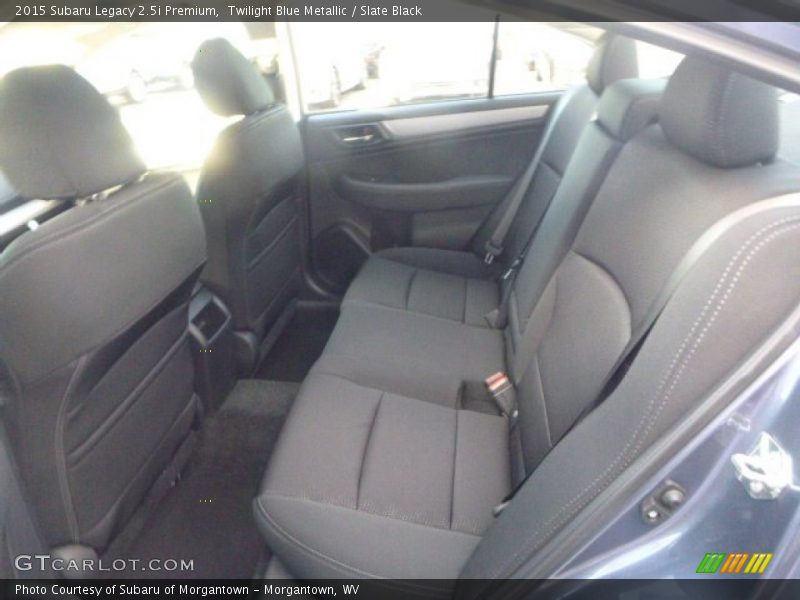 Twilight Blue Metallic / Slate Black 2015 Subaru Legacy 2.5i Premium