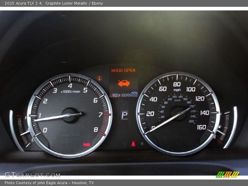 Graphite Luster Metallic / Ebony 2015 Acura TLX 2.4