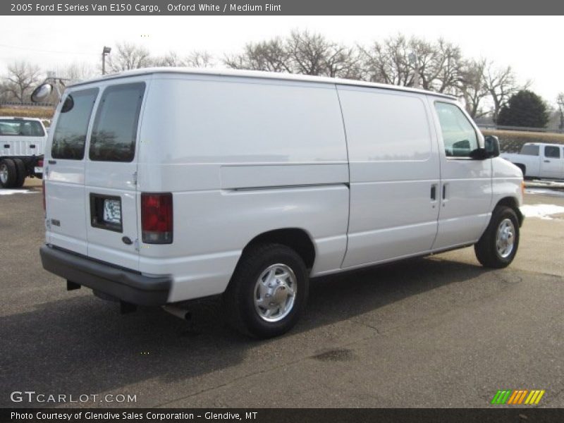 Oxford White / Medium Flint 2005 Ford E Series Van E150 Cargo