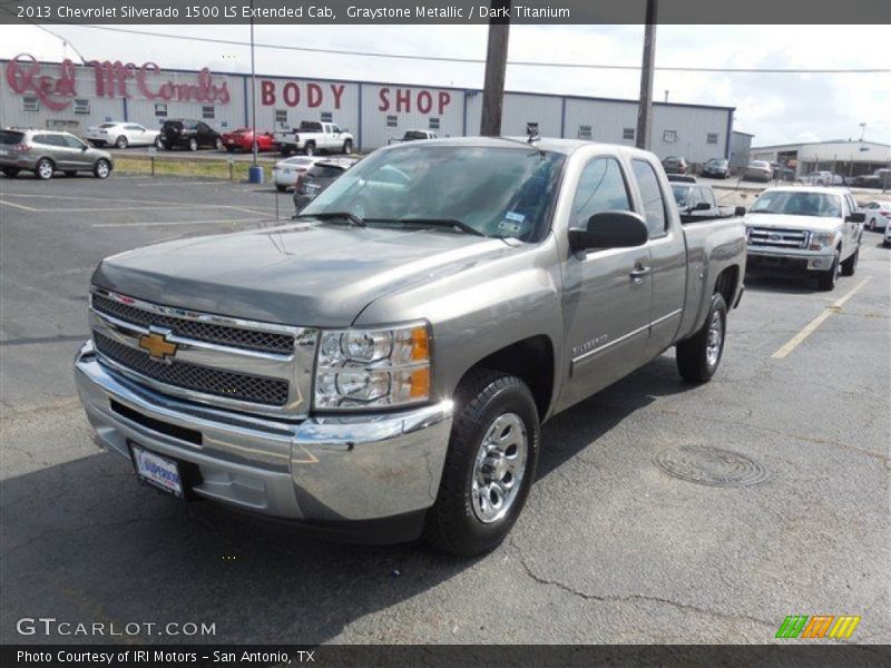 Graystone Metallic / Dark Titanium 2013 Chevrolet Silverado 1500 LS Extended Cab
