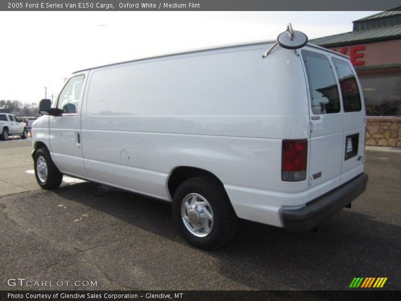 Oxford White / Medium Flint 2005 Ford E Series Van E150 Cargo