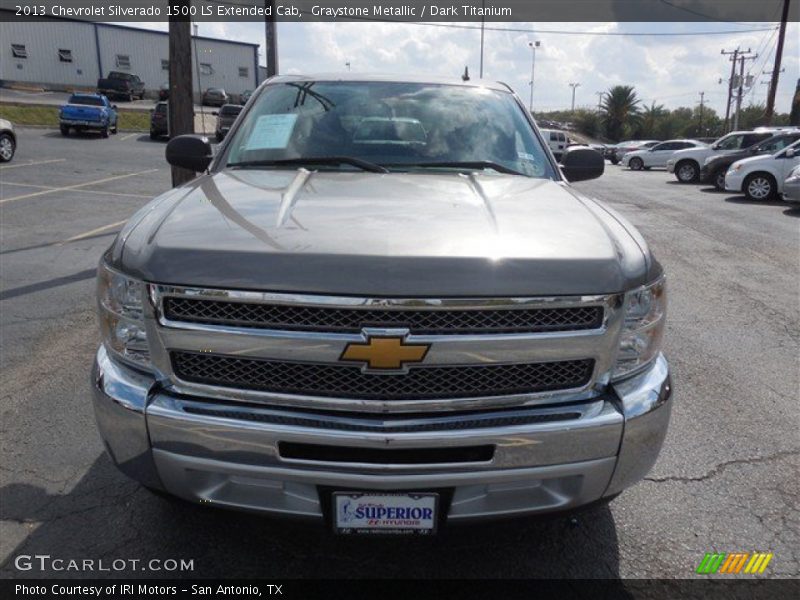 Graystone Metallic / Dark Titanium 2013 Chevrolet Silverado 1500 LS Extended Cab