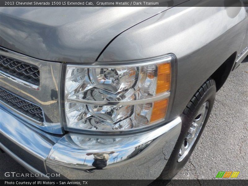 Graystone Metallic / Dark Titanium 2013 Chevrolet Silverado 1500 LS Extended Cab