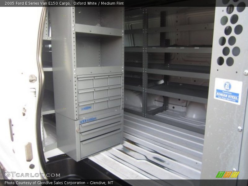 Oxford White / Medium Flint 2005 Ford E Series Van E150 Cargo