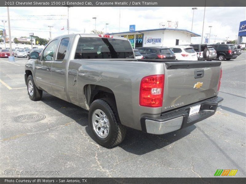 Graystone Metallic / Dark Titanium 2013 Chevrolet Silverado 1500 LS Extended Cab