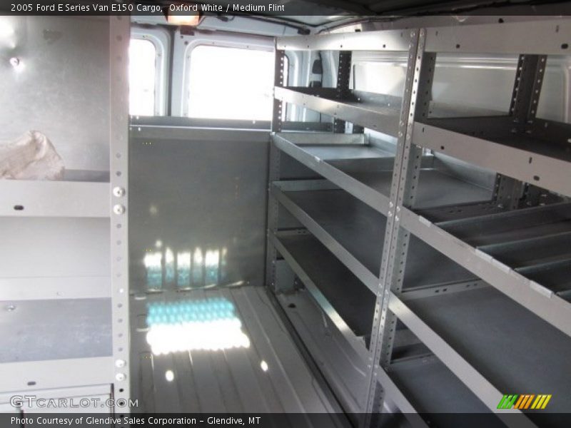 Oxford White / Medium Flint 2005 Ford E Series Van E150 Cargo