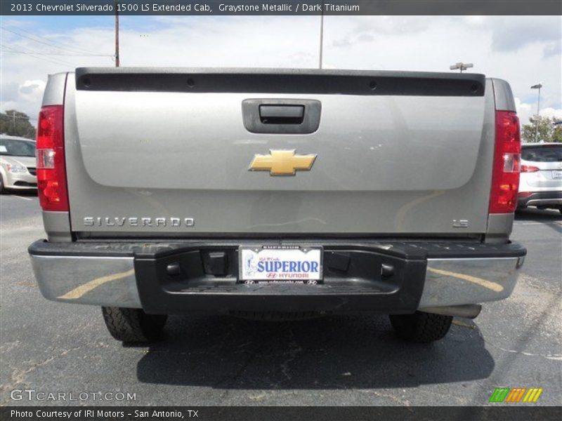 Graystone Metallic / Dark Titanium 2013 Chevrolet Silverado 1500 LS Extended Cab