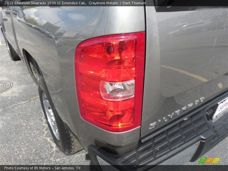 Graystone Metallic / Dark Titanium 2013 Chevrolet Silverado 1500 LS Extended Cab