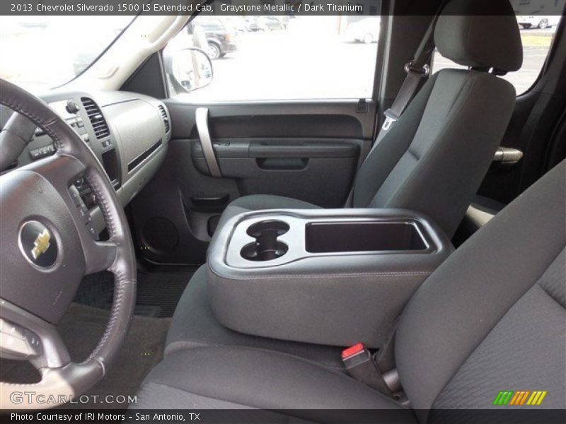 Graystone Metallic / Dark Titanium 2013 Chevrolet Silverado 1500 LS Extended Cab